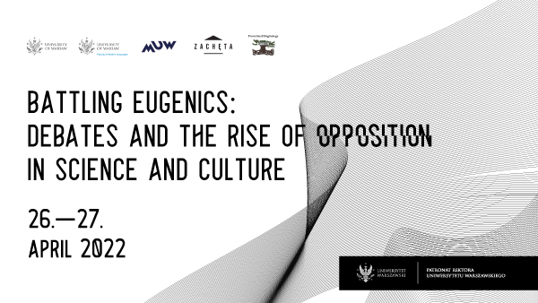 International conference: Battling Eugenics: Debates and The Rise of Opposition in Science and Culture
