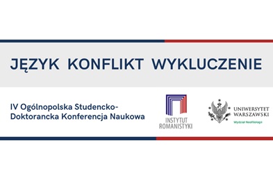 Konferencja JĘZYK – KONFLIKT – WYKLUCZENIE